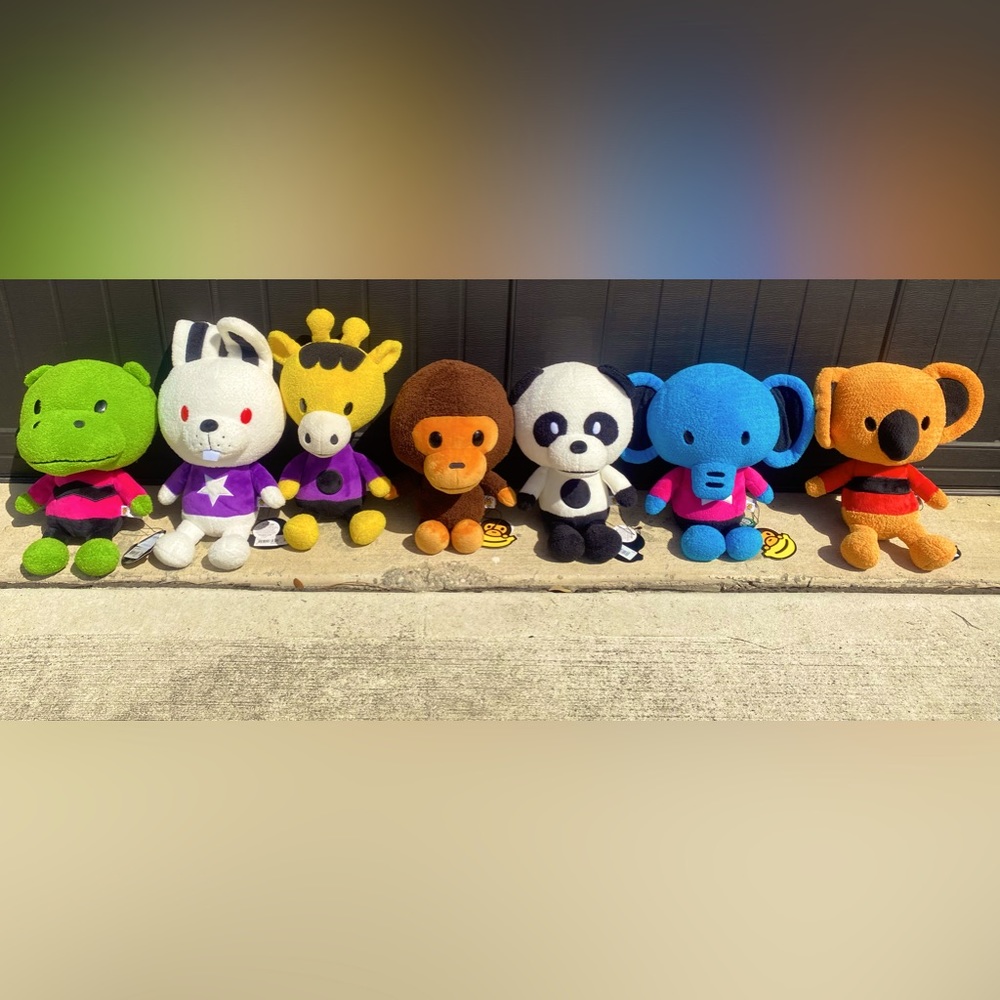 A Bathing Ape: Baby Milo and Friends full plush collection (35cm)